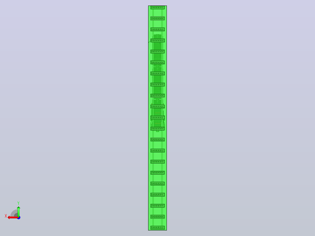 乐高7710完整的固体边缘火车模型后视图