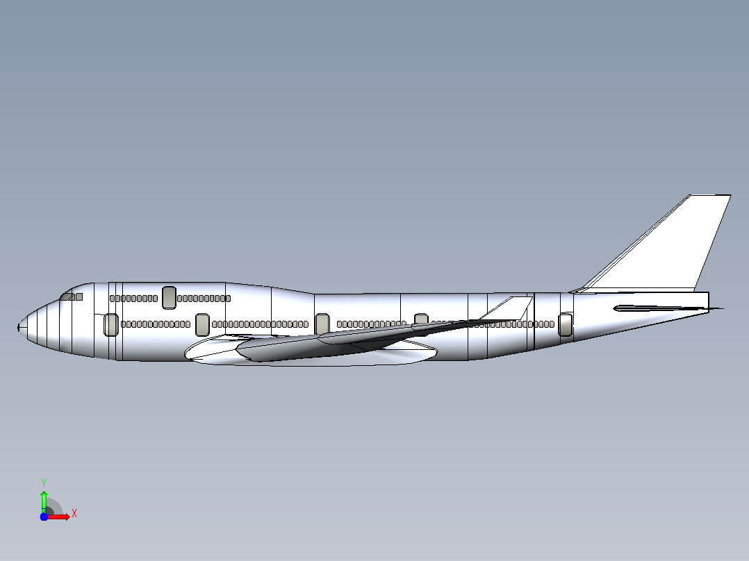 空中客车A380前视图