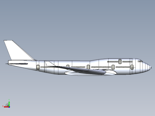 空中客车A380左视缩略图