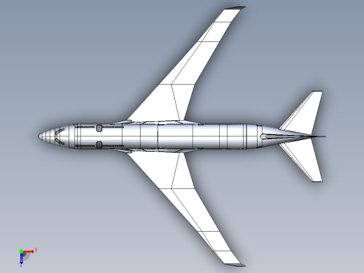 空中客车A380俯视缩略图