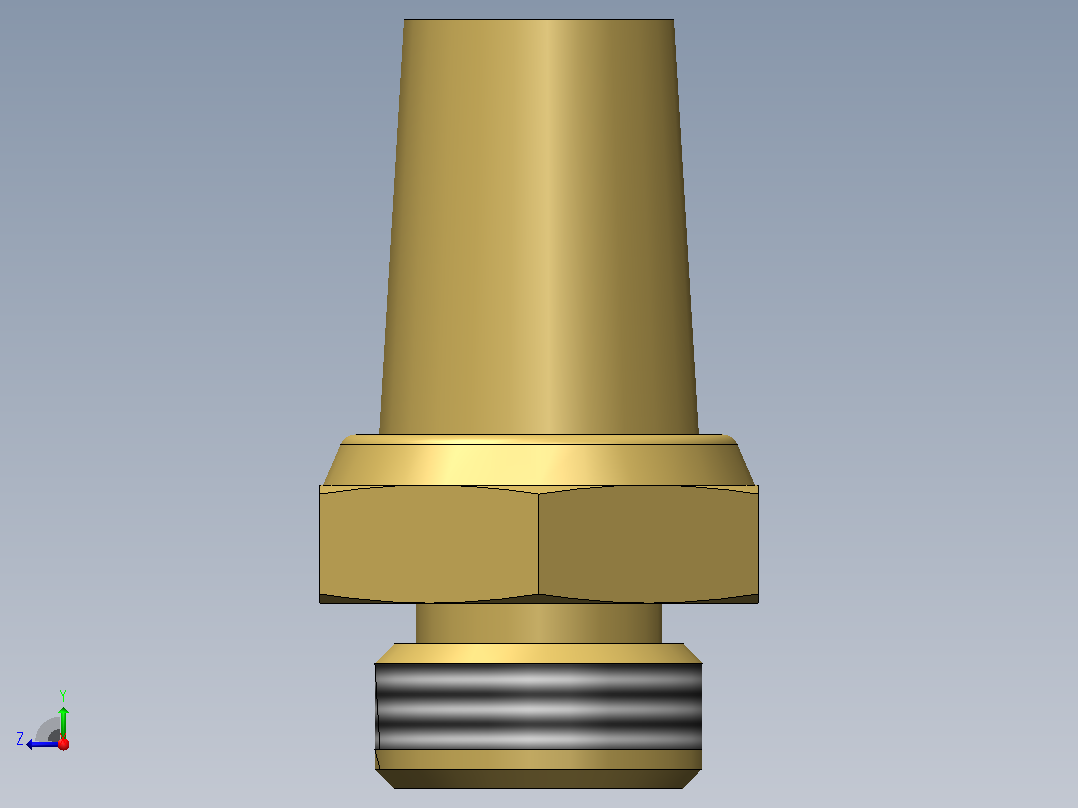 1-8″消音器右视图