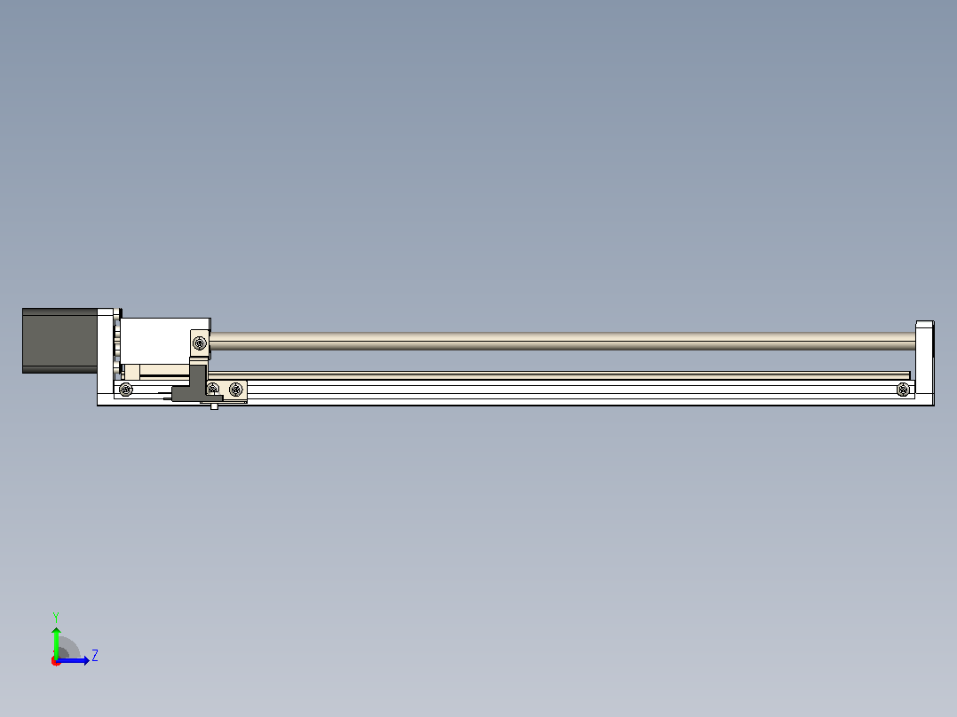 FSL30 直线模组[FSL30-E300-04-BC-B28]左视图