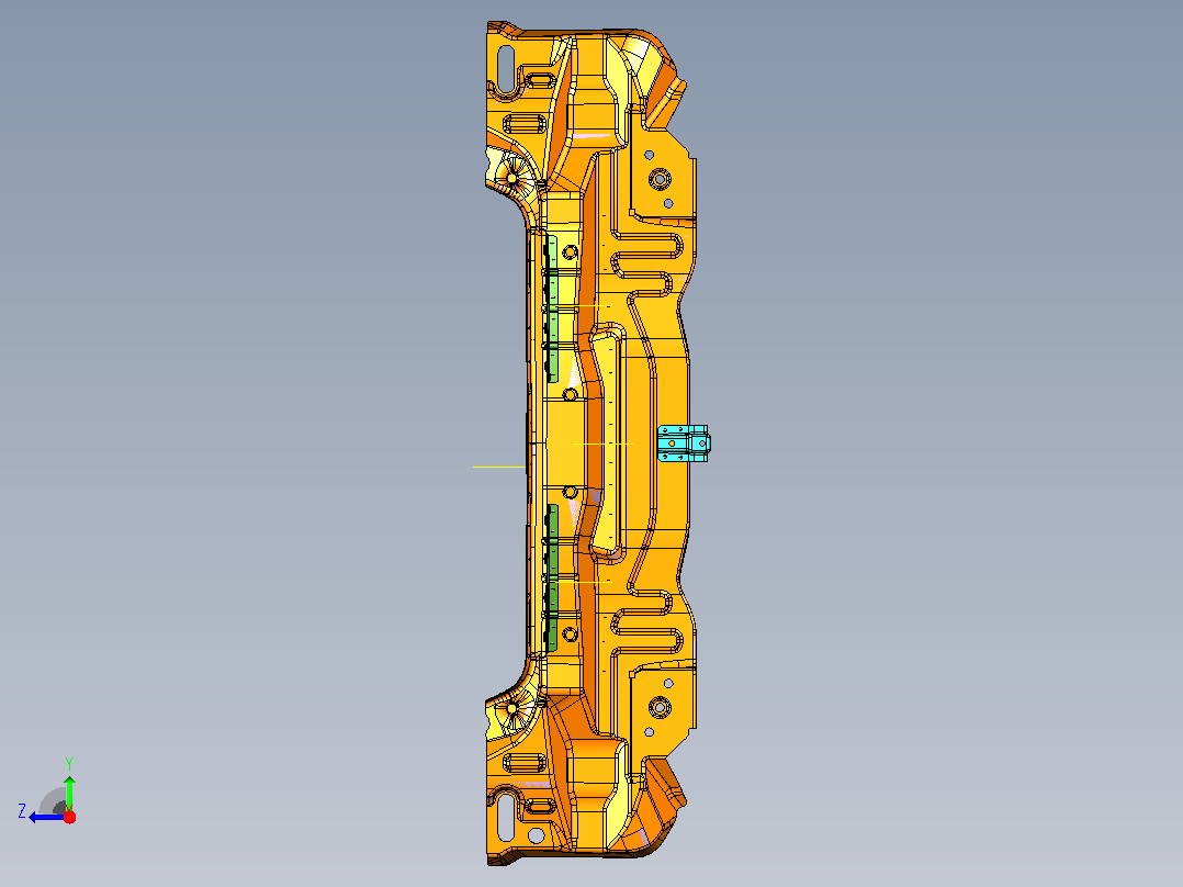 力帆X60 S5601100后围板总成右视图