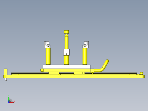孔槽深度检测夹具前视缩略图