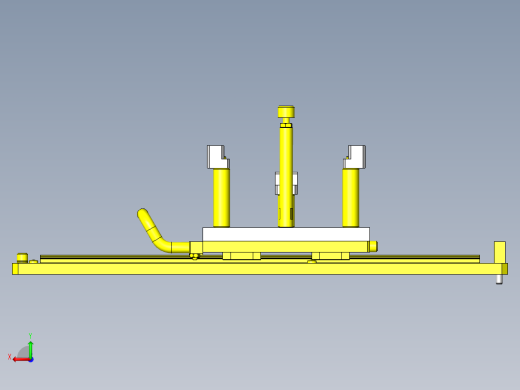 孔槽深度检测夹具后视缩略图