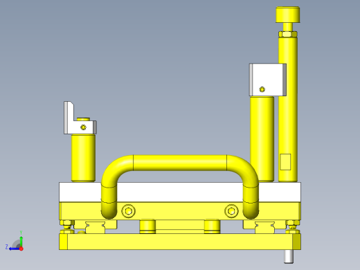 孔槽深度检测夹具右视缩略图