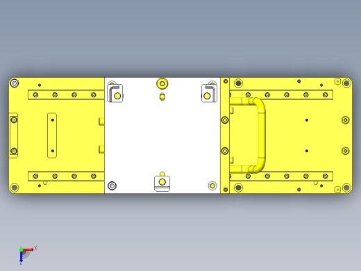 孔槽深度检测夹具俯视缩略图