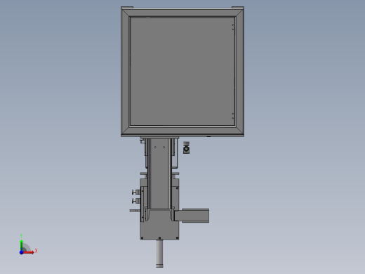 气密性试验机（sw16可编辑+工程图）前视缩略图