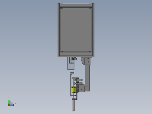 气密性试验机（sw16可编辑+工程图）左视缩略图