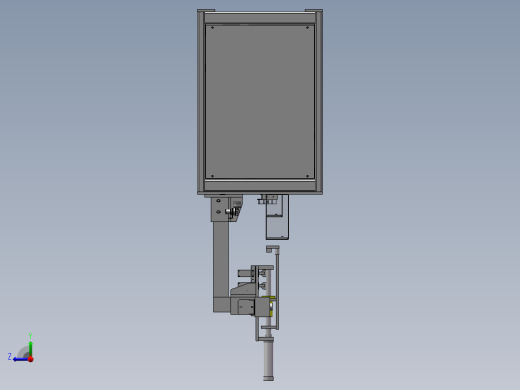 气密性试验机（sw16可编辑+工程图）右视缩略图
