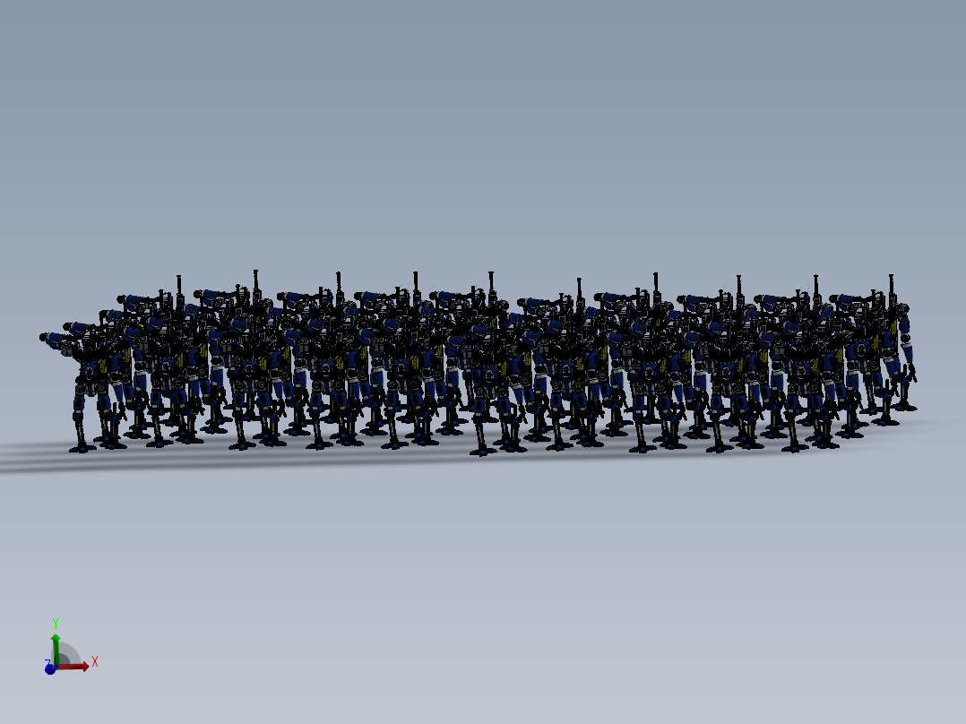 概念机器人（未来机械人）3D模型