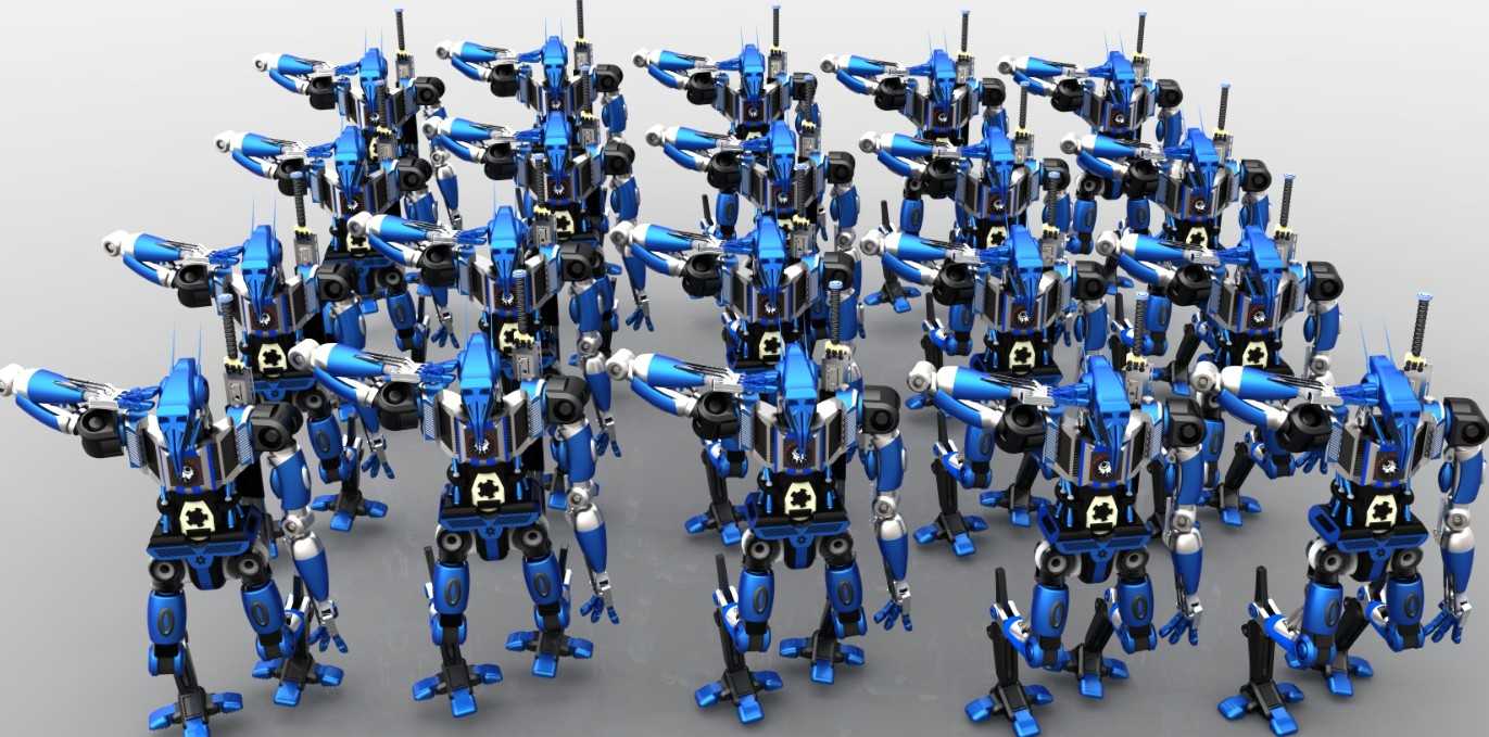 概念机器人（未来机械人）3D模型