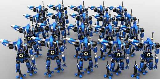 概念机器人（未来机械人）3D模型缩略图