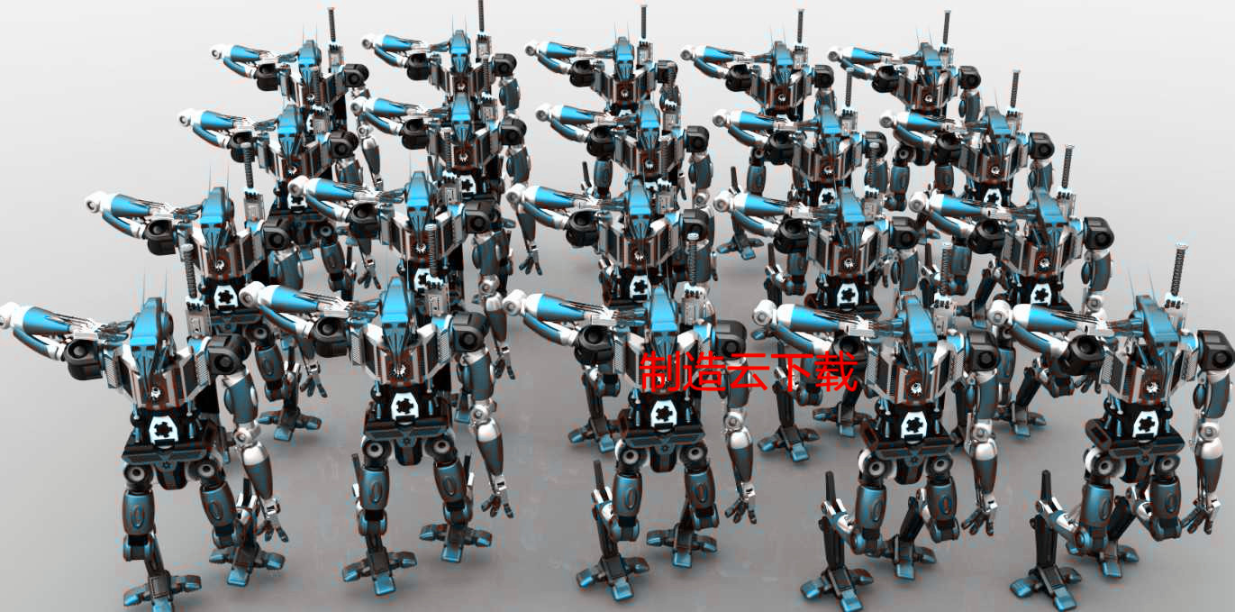 概念机器人（未来机械人）3D模型