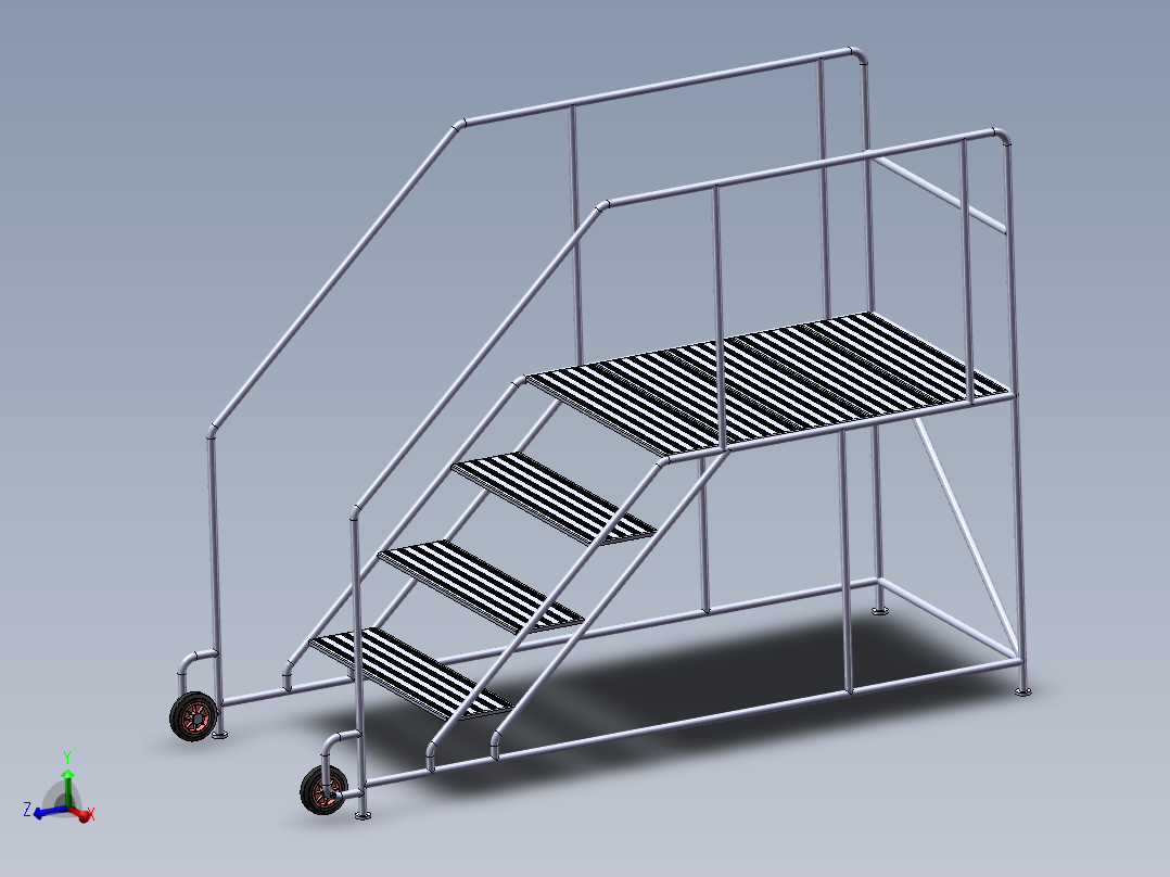 移动架、梯子（SW带所有特征