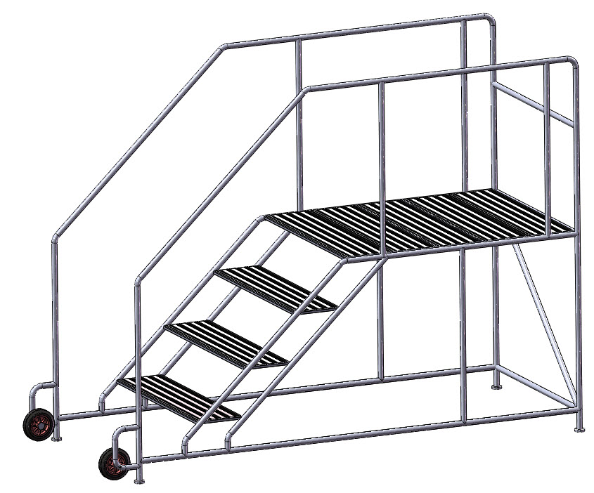 移动架、梯子（SW带所有特征