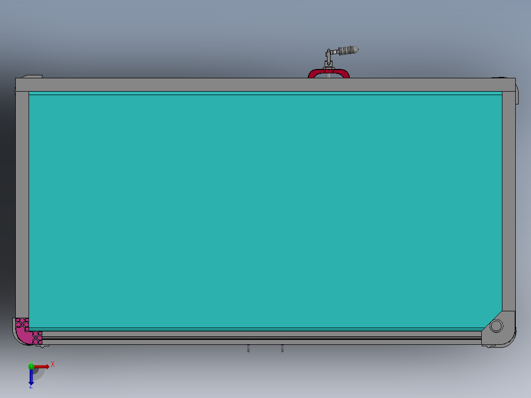 ST5O-2015半自动上料旋合机俯视图
