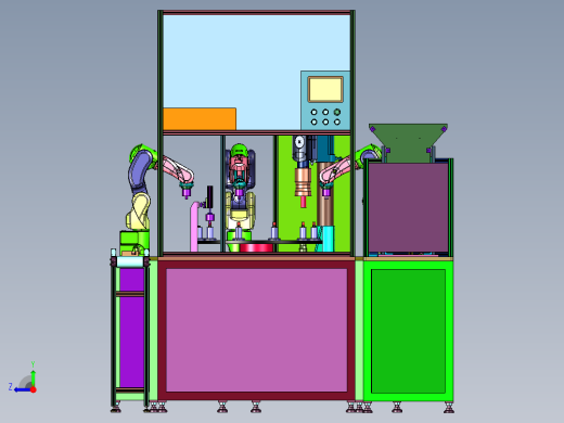 塑料壳自动化智能型焊接机右视缩略图