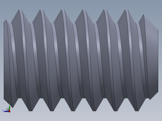 UNC 平头紧定螺钉-UNC SET SCREW 2-58 x 3.18.SLDPRT右视缩略图