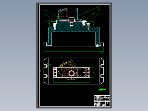 多孔涡轮的夹具设计