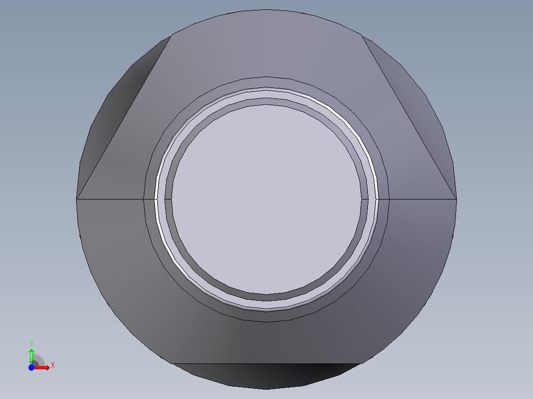 定位扣件(A)2237,2238-3D多系列多零件图纸模型前视图