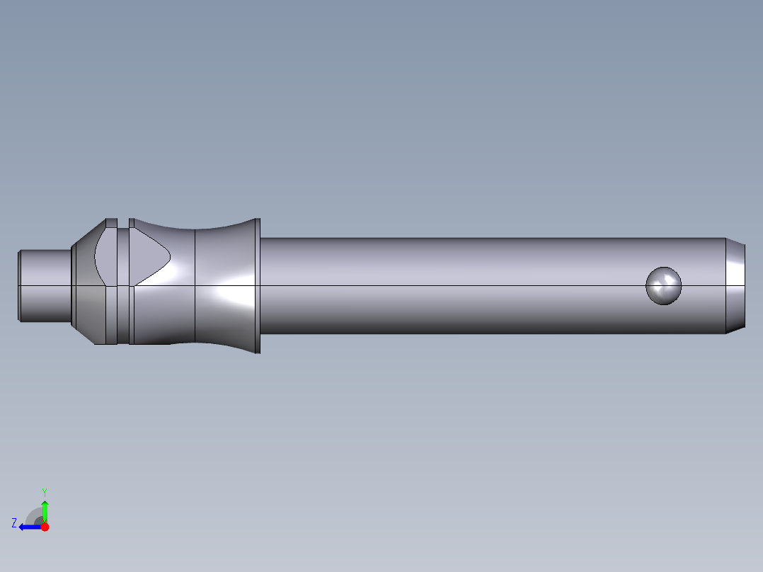 定位扣件(A)2237,2238-3D多系列多零件图纸模型右视图