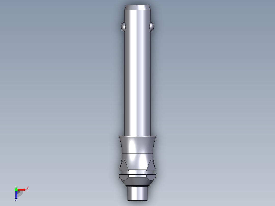 定位扣件(A)2237,2238-3D多系列多零件图纸模型俯视图