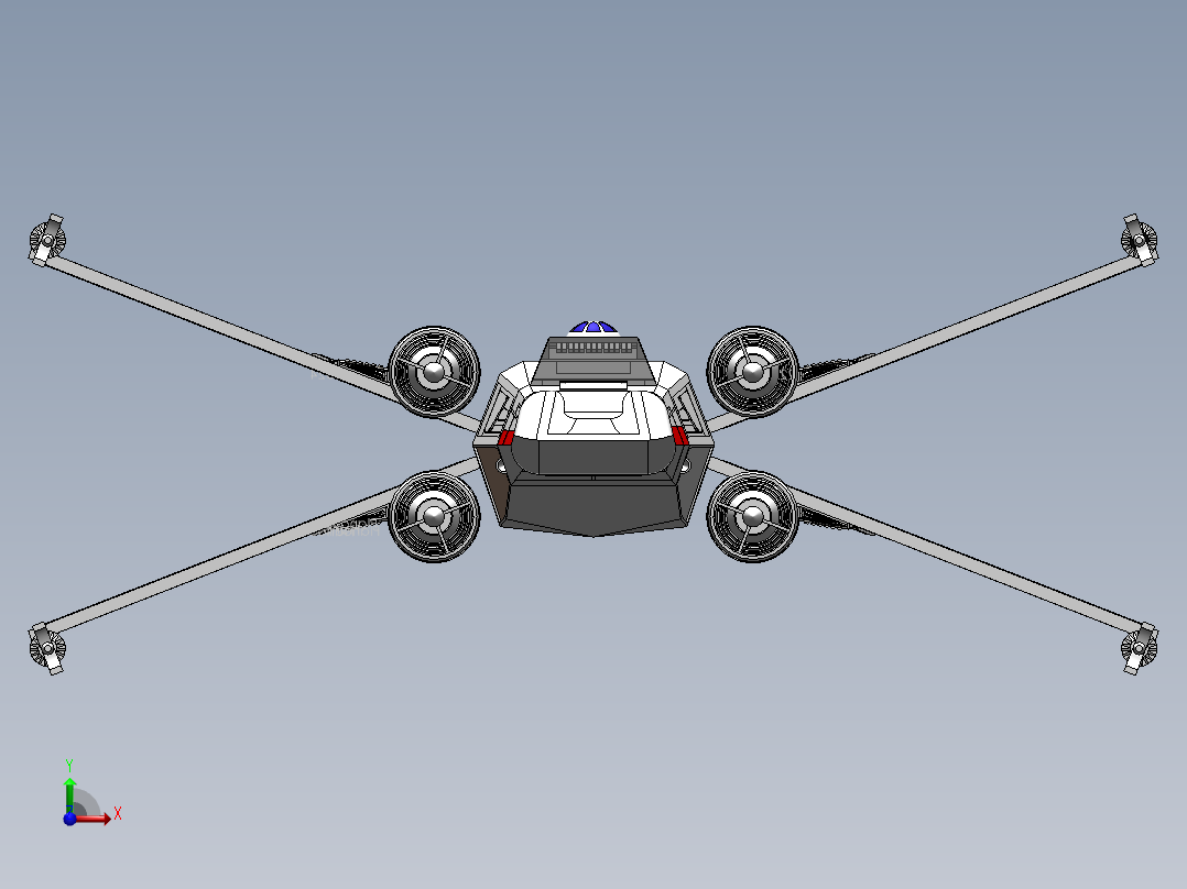 猎户座飞船前视图