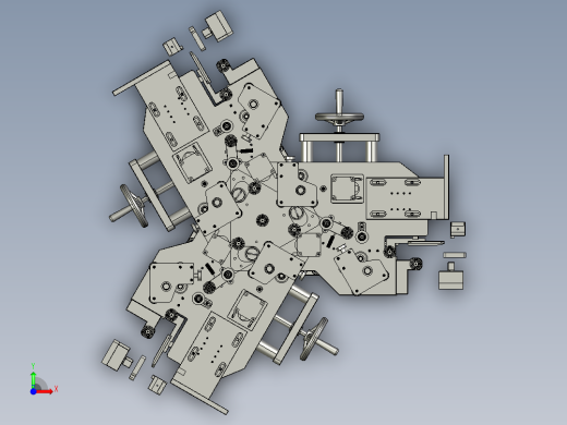 阀门快速拧紧装置前视缩略图