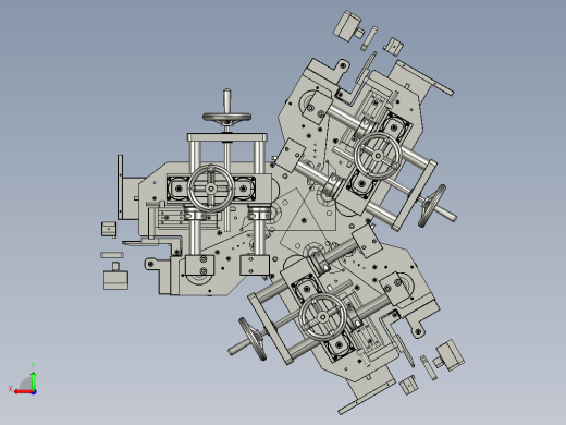 阀门快速拧紧装置后视缩略图