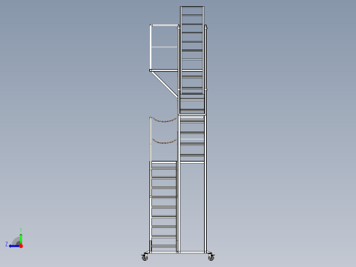 转角登高梯右视缩略图