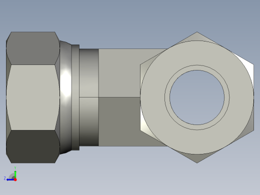 卡套式工业通用硬管接头8_s6bu-s右视缩略图