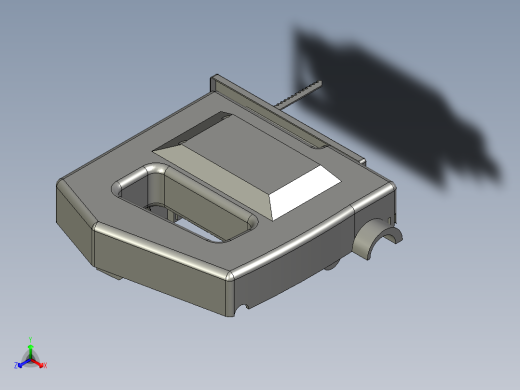 Jigsaw钢丝锯内部结构3D图纸 STP格式