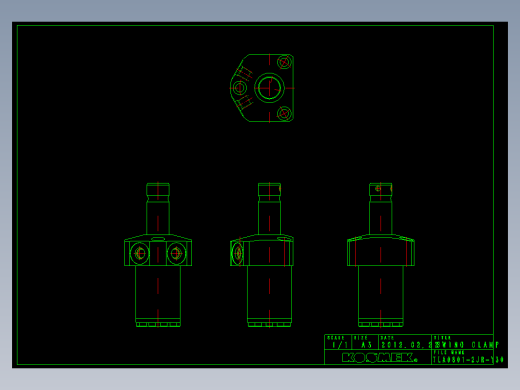 KOSMEKTLA0801-2JR-Y30多系列多零件图纸模型
