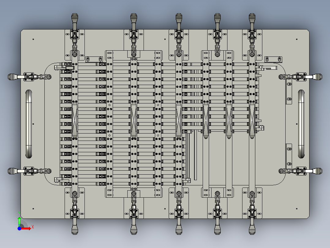 波导板焊接夹具89291===30前视图