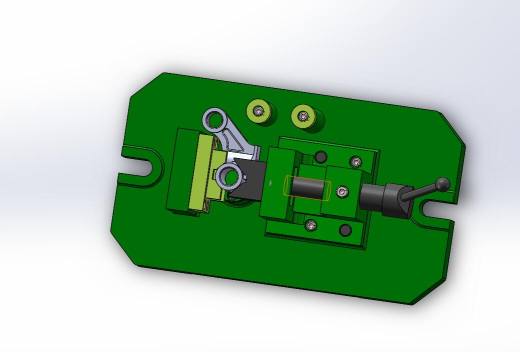 气门摇臂轴支座加工工艺及铣同侧端面夹具设计【含三维SolidWorks】【原创设计】缩略图