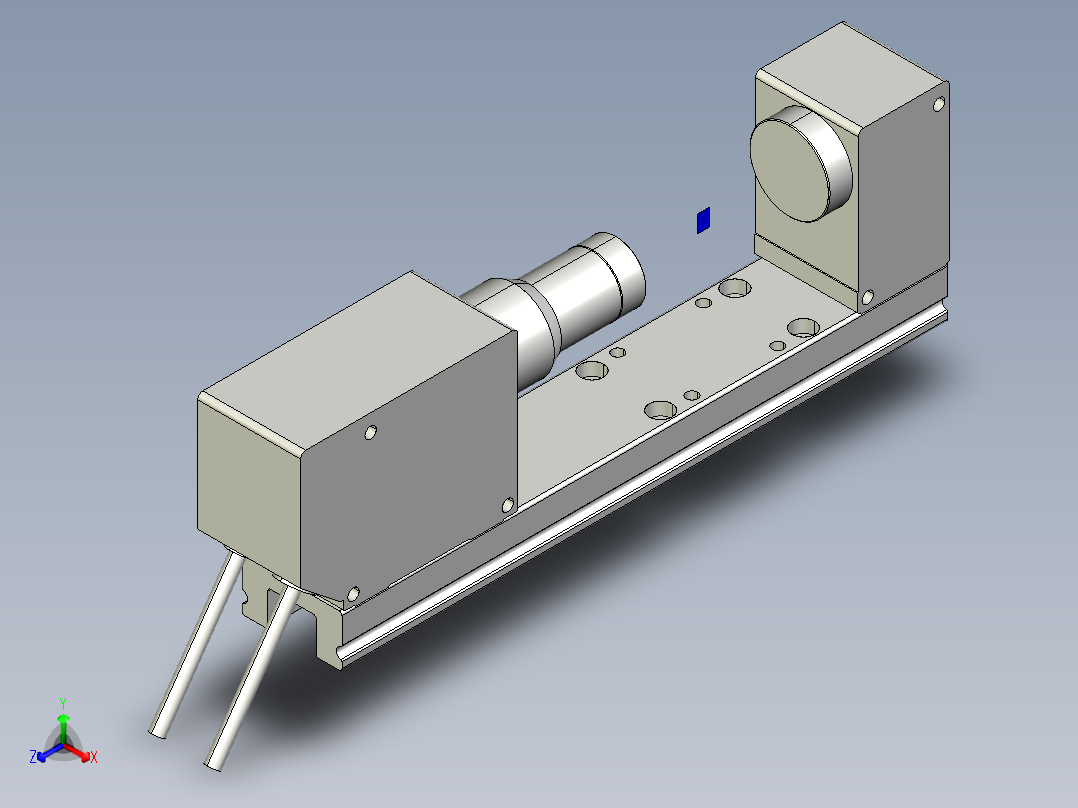 基恩士LS-7010_kc图纸模型主视图