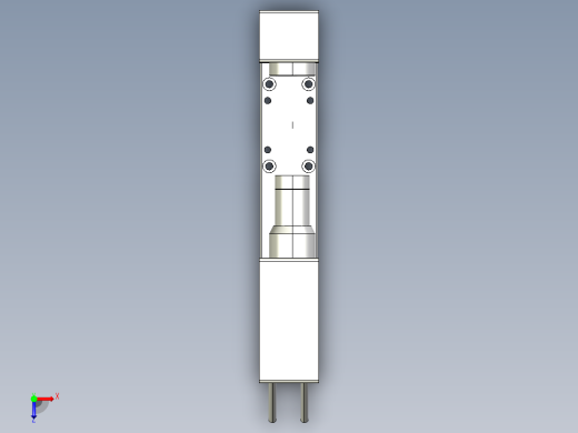 基恩士LS-7010_kc图纸模型俯视缩略图