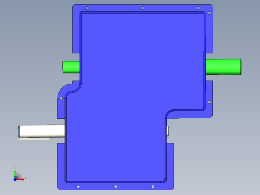 CVT变速箱三维图+CAD图纸设计资料前视缩略图