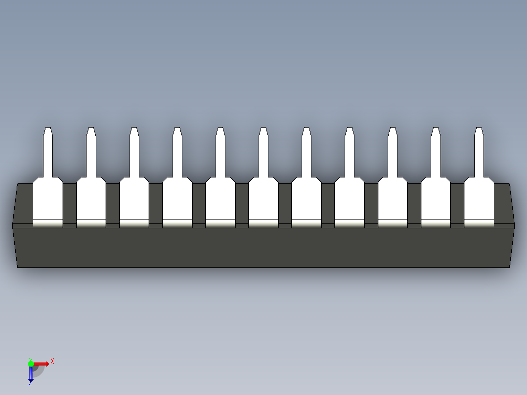 集成电路封装-MS-001AE俯视图