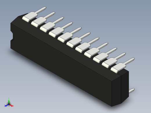 集成电路封装-MS-001AE正等轴测缩略图