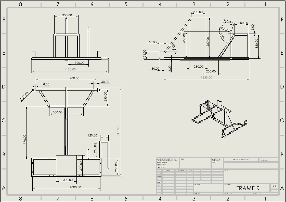 脚踏式四轮车割草机