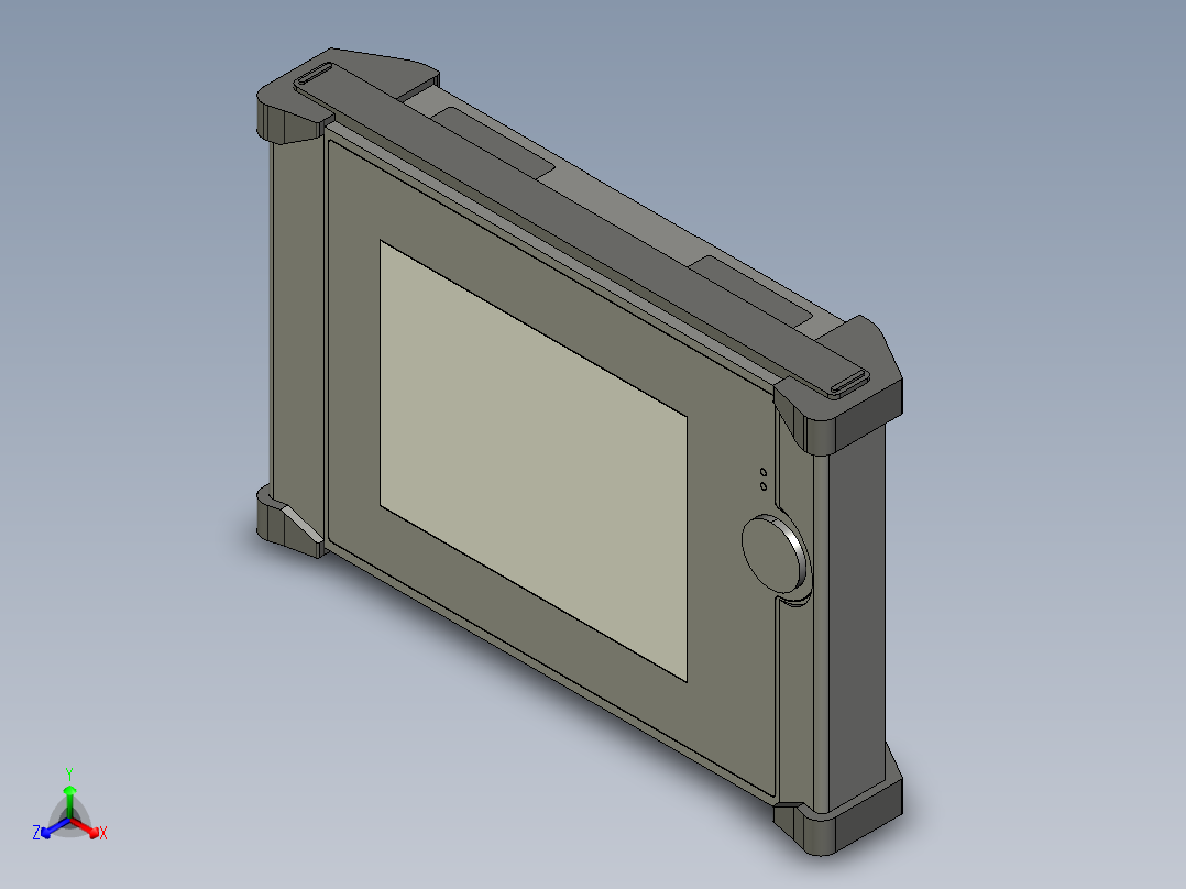 基恩士VT3-V7R_kc图纸模型主视图