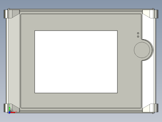 基恩士VT3-V7R_kc图纸模型前视缩略图