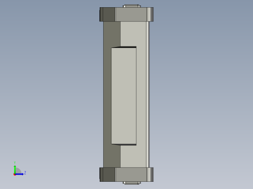 基恩士VT3-V7R_kc图纸模型左视缩略图
