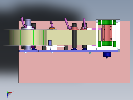 半自动贴标机俯视缩略图