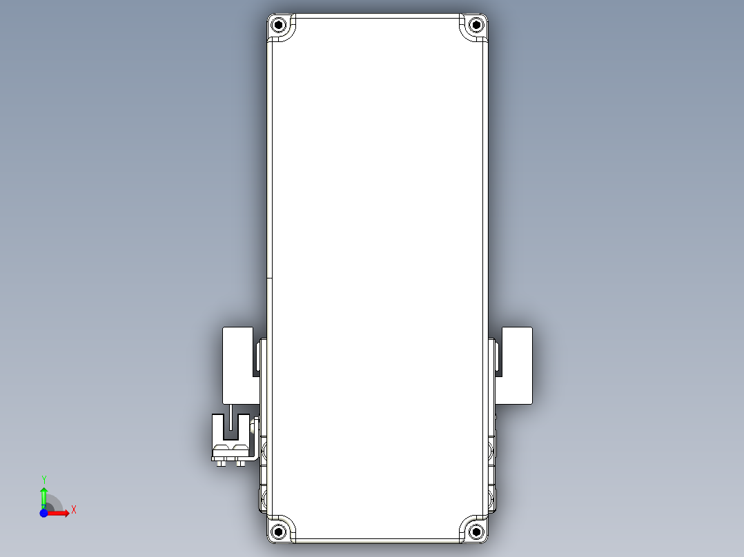 TPA-KNR-86E-1610C-L200A1-MU-P75-N3线性模块铝制底座前视图