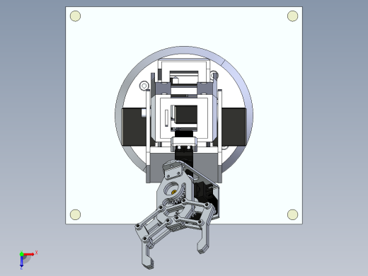 机械臂俯视缩略图
