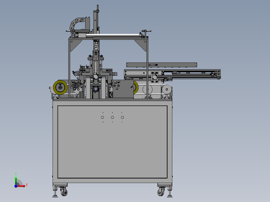 薄膜贴付机sw18可编辑前视图