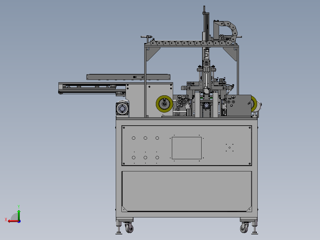 薄膜贴付机sw18可编辑后视图